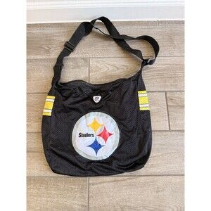 NFL Pittsburgh Steelers Jersey Tote Shoulder Bag Littlearth ProFanity Zipper